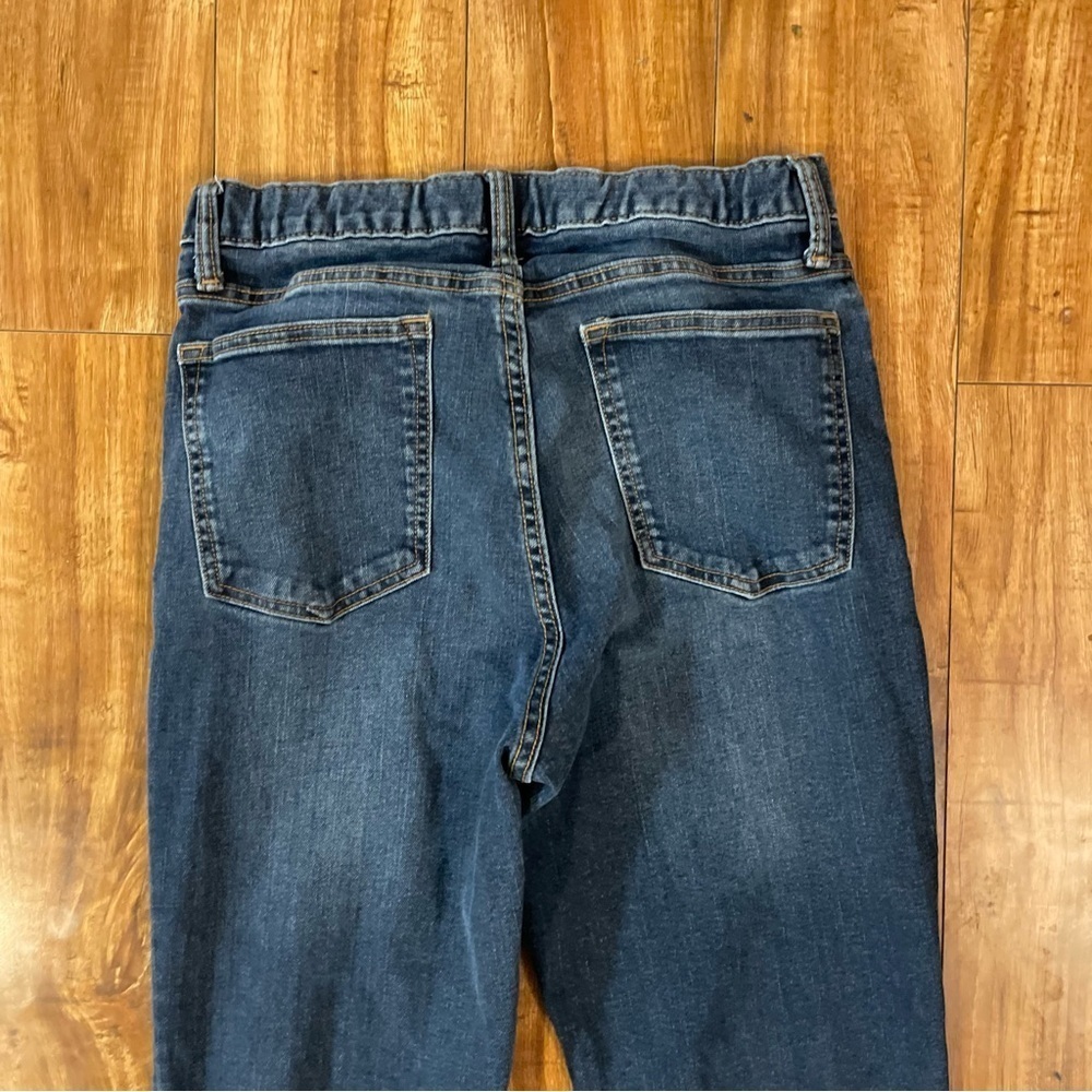 OLD NAVY Boy’s Boot Cut Built Tough Flex Blue Denim Jean Size 18 - Picture 12 of 12